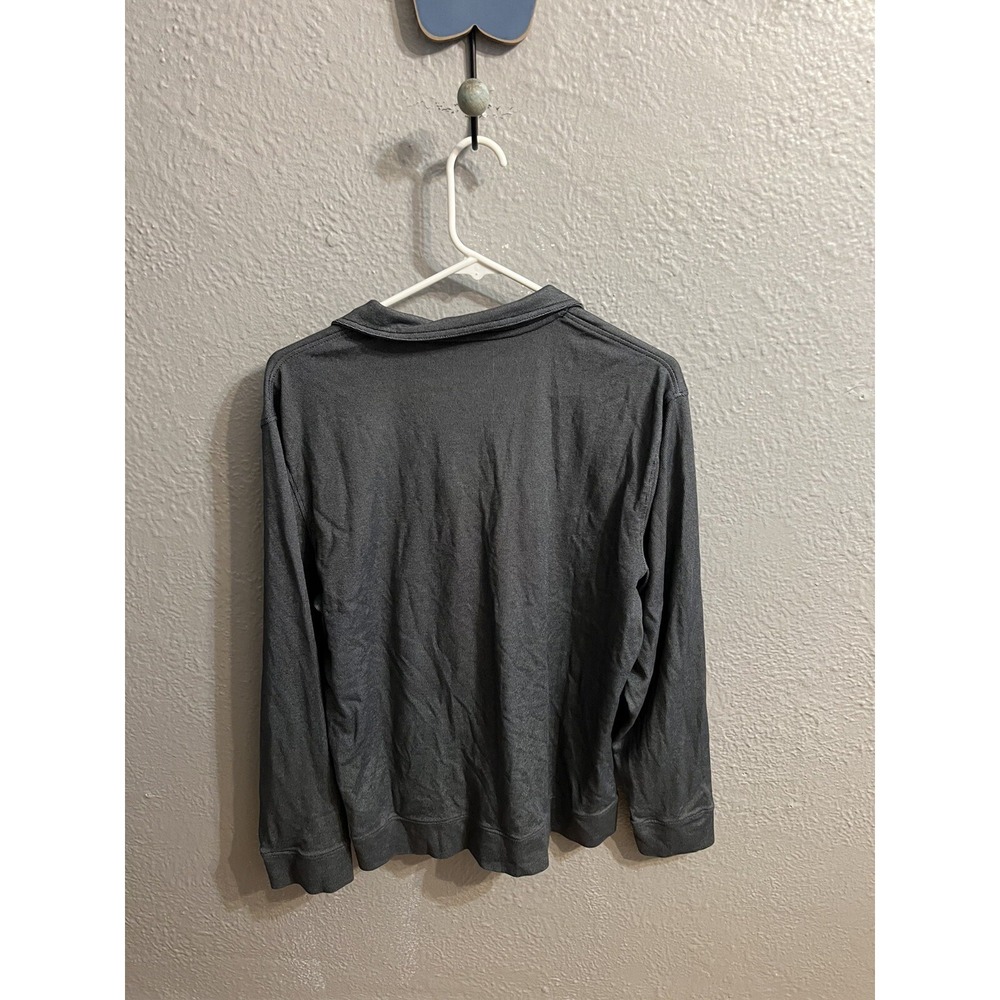 Calvin Klein Jeans‎ 1/4  Zip Pullover Mens Shirt  Size Medium Blue - Picture 6 of 6